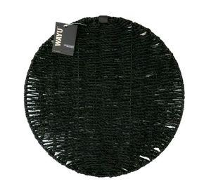 Individual Rendondo Trenzado Black Wayu