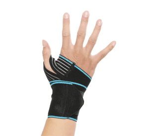 Muñequera Elástica Ajustable Con Soporte De Pulgar Fitness
