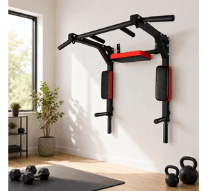 Estacion Multifuncional Pared Convertible Dominadas Paralelas 200kg