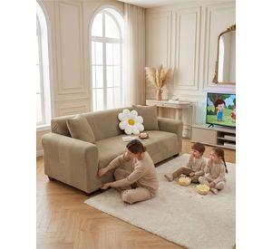 Funda Para Sofa 4 Cuerpos Diseño Moderno De Polar m5