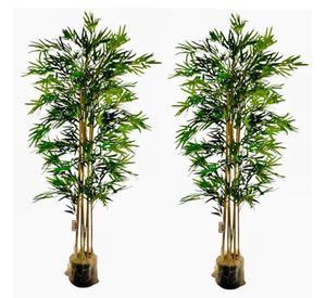 Planta Artificial Decorativa Arbol Grande Pack Bamboo 150cm