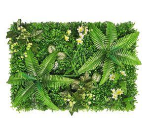 Jardín Muro vertical artificial A palmeta Plantas 60x40 cm