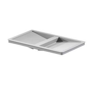 Balde con Tapa 14 Lt HAILO Gris