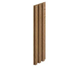 Wall Panel WPC Decorativo Roble Avellana 240x16 22mm Caja 10 Unids
