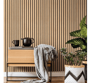 Wall Panel WPC Decorativo Roble Avellana 240x16 22mm Caja 10 Unids
