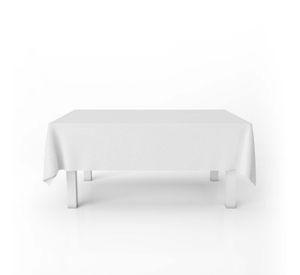 Mantel para Mesa de Tela 140x140 cm Blanco