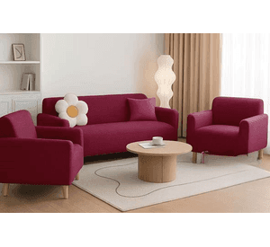 Fundas Cubre Sillones 3+1+1 Textura Premium Estilo Tejido RS