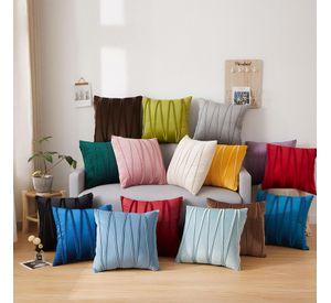Fundas De Cojin Decorativa 45x45 Lineas Rosa PACK 4 U