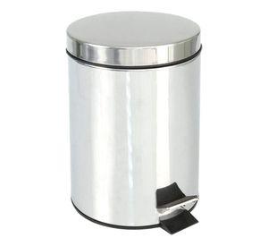 PAPELERO BASURERO Acero inoxidable Pedal Cubo interior Tapa