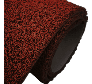 Piso PVC limpiapiés premium 1.20mt x 12 mts Café QRubber