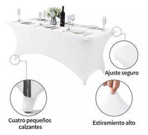 FUNDA MANTEL ELÁSTICA PARA MESA DE EVENTO RECTANGULAR
