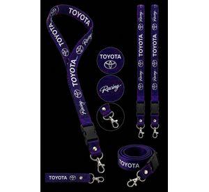 Lanyard Llavero Largo Toyota Racing