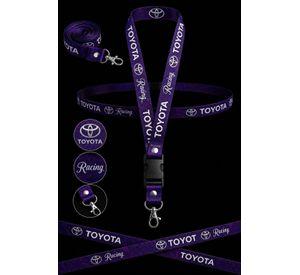 Lanyard Llavero Largo Toyota Racing