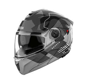 Casco para moto Airoh Specktre Groove Gris Brillo