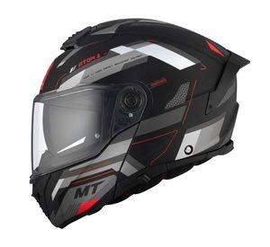 Casco MT Atom 2 SV Bast D5 Rojo Mate + Pinlock