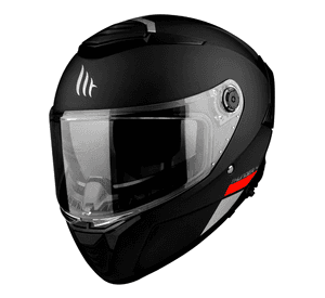 Casco Mt Helmets Thunder 4 Negro Mate + Pinlock Incluido