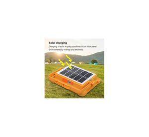 Lampara Reflector De Emergencia 100w Con Panel Solar