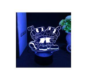 Lampara 3D Cuphead