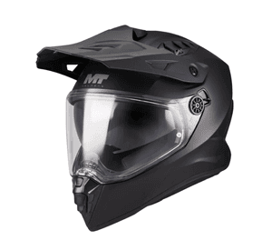 Casco para moto MT Track SV HS218 negro Black Matt