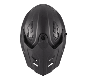 Casco para moto MT Track SV HS218 negro Black Matt