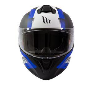 Casco De Moto Mt Helmets Targo Ivy D7 Azul Mate