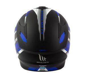 Casco De Moto Mt Helmets Targo Ivy D7 Azul Mate