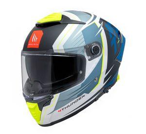 Casco MT Thunder 4 SV Pental A7 Azul Mate + Pinlock
