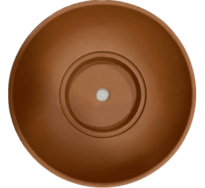 Centro de Mesa Rustico, esmaltado ceramico, verde-trento, 32cm x 12cm (incluye su plato