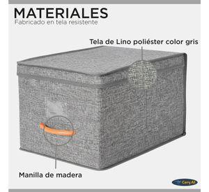 Pack 2 Cajas Organizadoras Plegables Closet Ropa Accs. Large