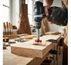 Broca Forstner 20mm Para Madera Bisagra Puerta Mueble Pack 3