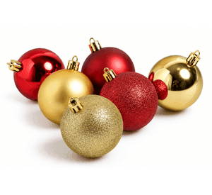 Set de 50 Esferas Navidad Mixto 2